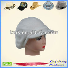 Hot Selling Winter Plain Rabbit Hair and Wool Hat knitted hat, LSA38